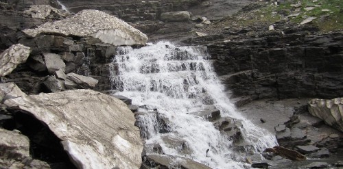 Mountains and river crossings
